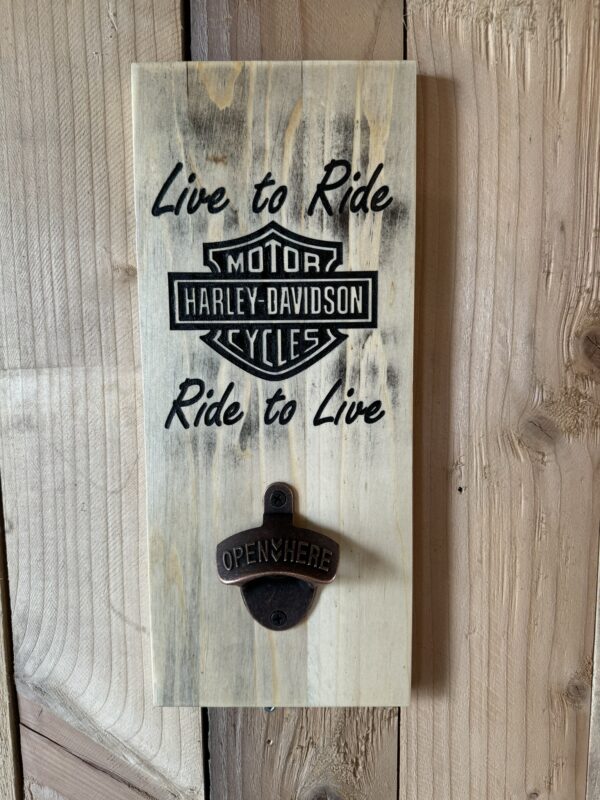 Bottle Openers Live to Ride Ride to Live