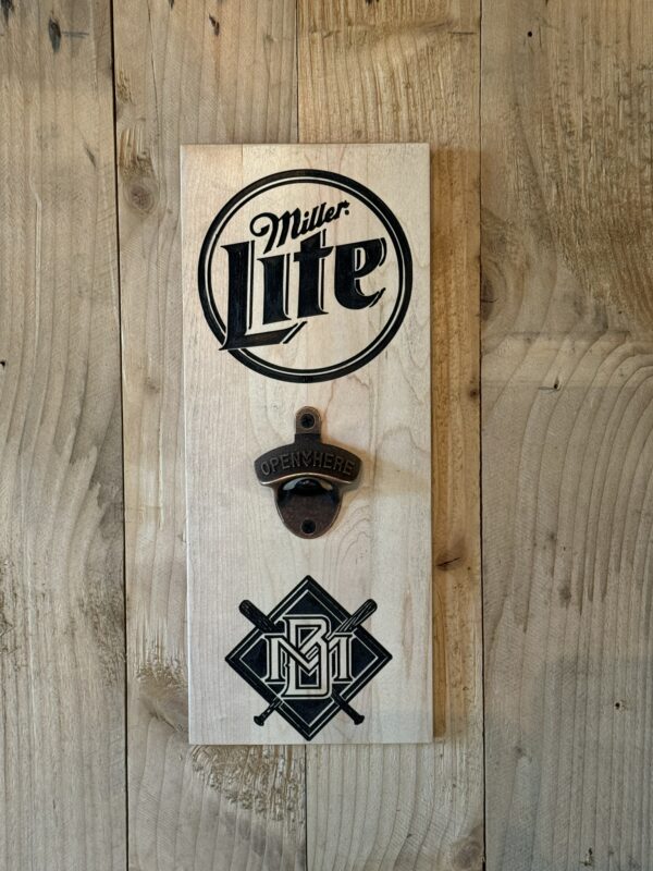 Bottle Opener Miller Lite Brewers