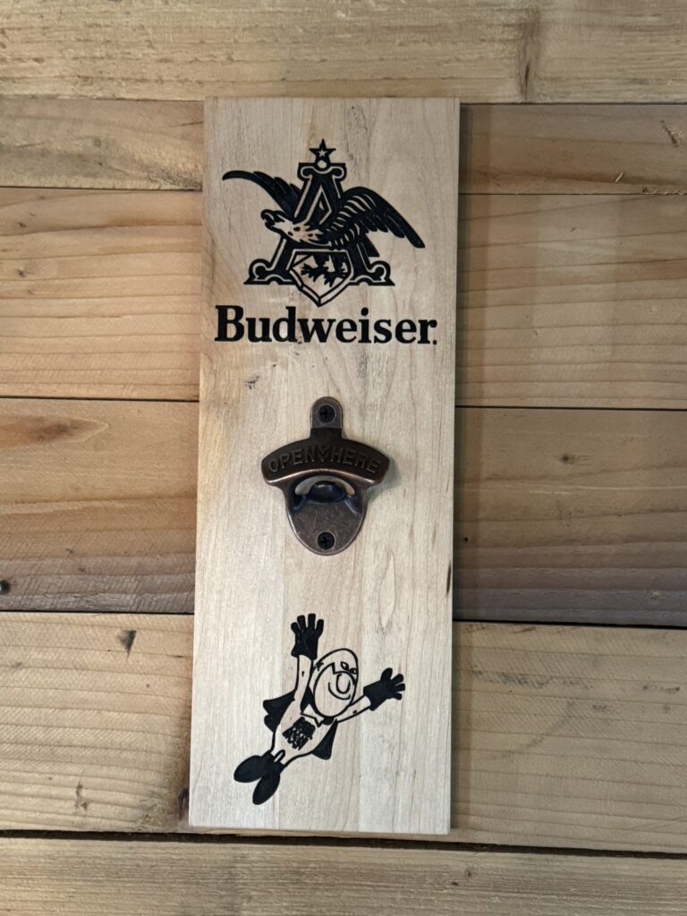 Bottle Opener Bud man